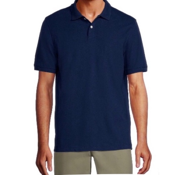 NWT Men’s NAVY Polo Shirt XL Short Sleeve - Picture 2 of 4